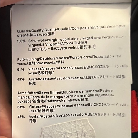 Hugo Boss 100% Virgin Wool Men's Navy Blazer sz 36S - Picture 11 of 12